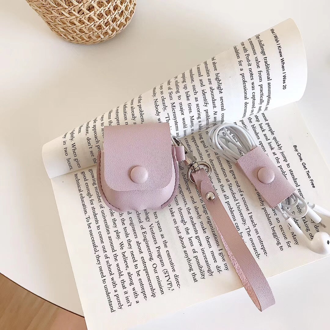 Wireless Bluetooth Headset With Lanyard Protective Cover