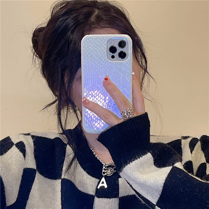 Colorful Personality Mermaid Color Silicone Phone Case