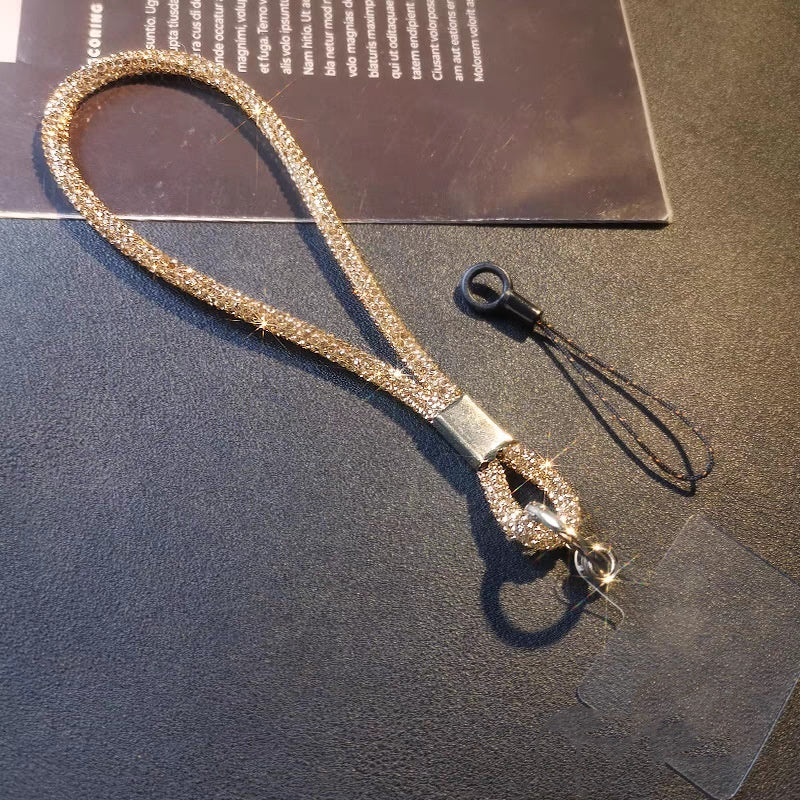 Mobile Phone Wrist Full Diamond Lanyard