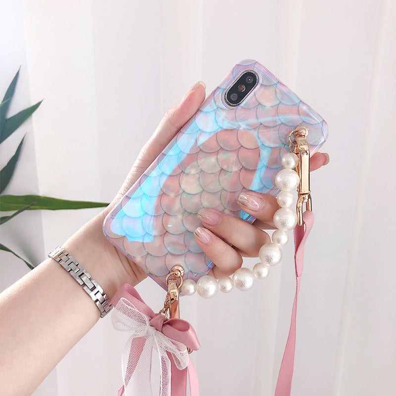 Pearl Messenger Lanyard Phone Case