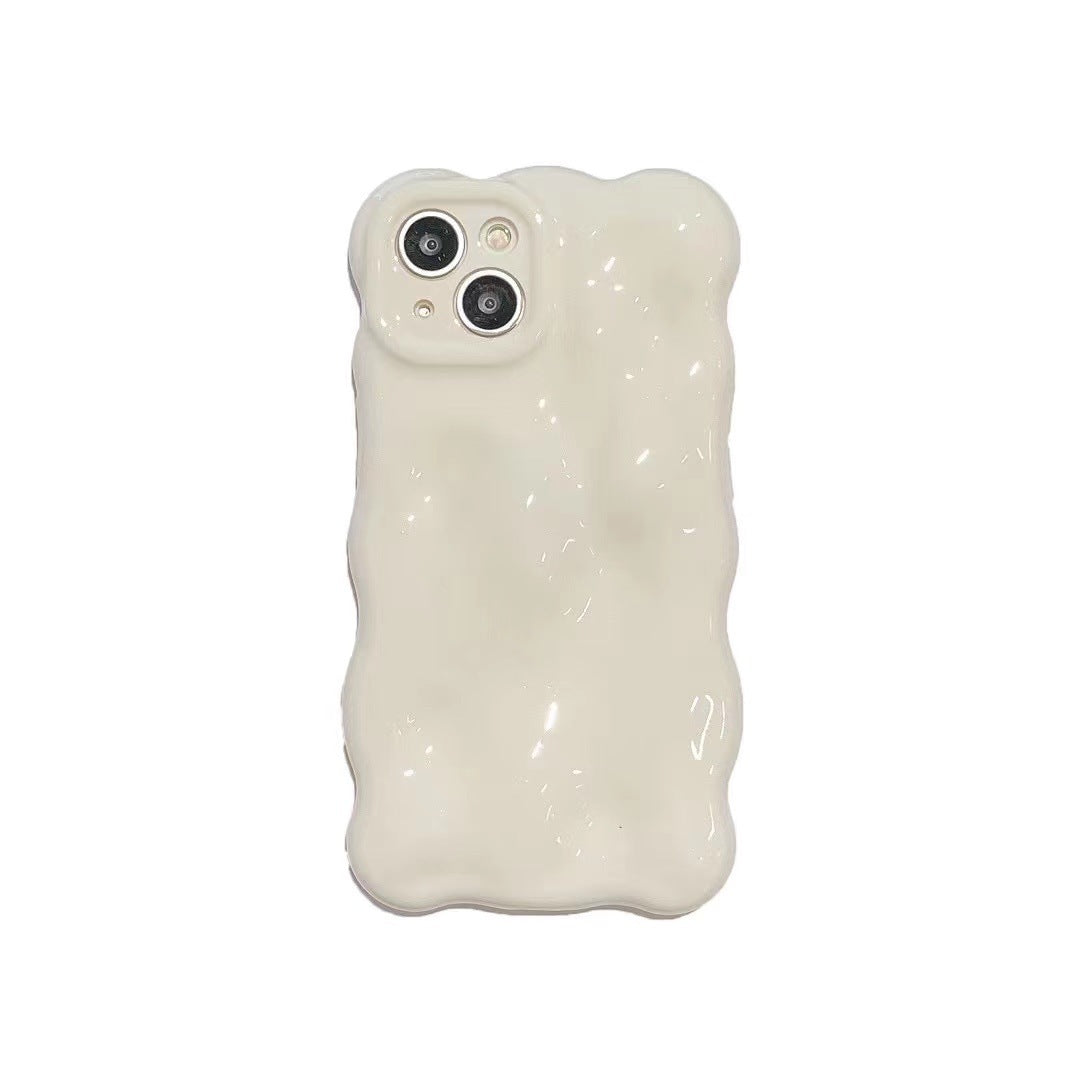 Solid Color Meteorite Pattern Phone Case Protective Sleeve