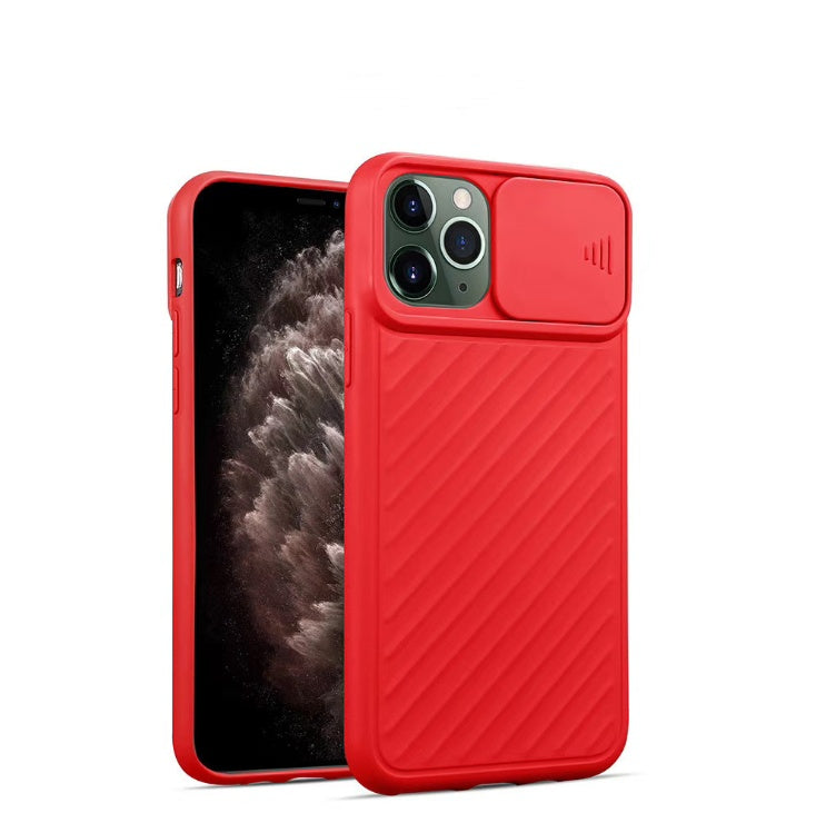 Compatible With , Slide Camera Lens Protector Phone Case Soft Silicone Cover Matte Back Cover