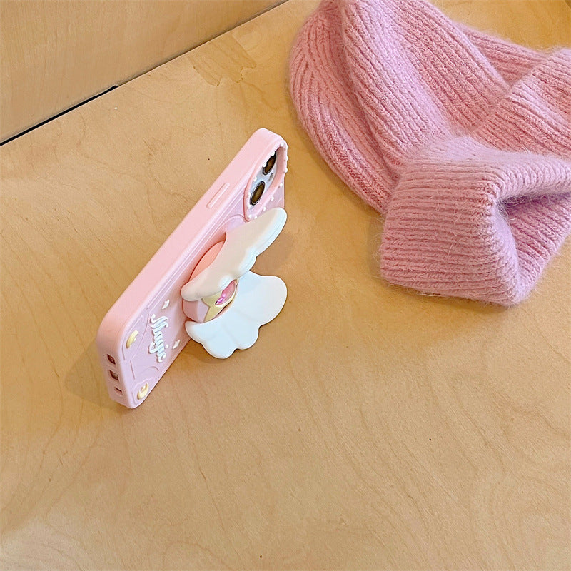 Silicone Phone Case Cute Angel Wings