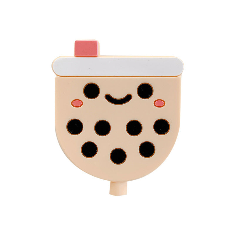Creative Pearl Milk Tea Protective Cover Shell Silicone