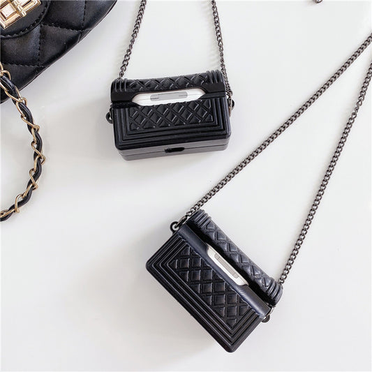 Compatible with Apple, Chain Bag Earphone Cover Wireless Bluetooth Protective Shell