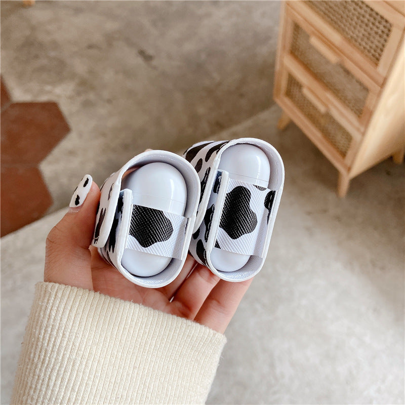 Bluetooth Wireless Headset Protective Case Leather Lanyard Cute