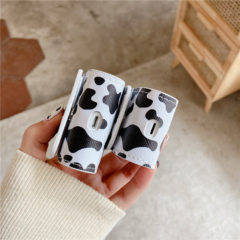 Bluetooth Wireless Headset Protective Case Leather Lanyard Cute