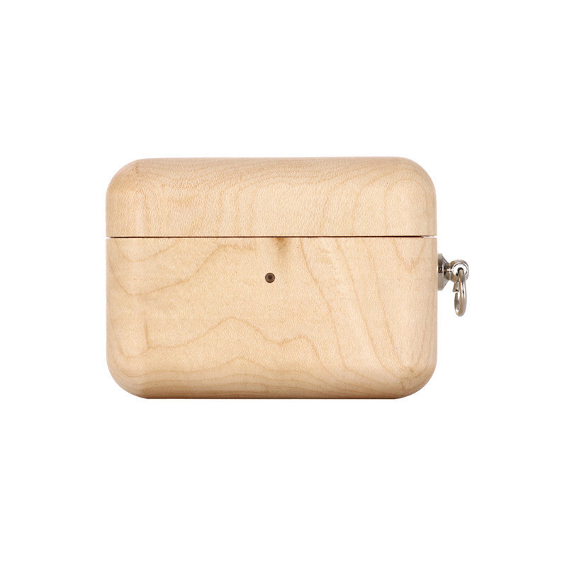 Compatible with Apple, Apple Bluetooth Headset With Wooden Shell Protective Cover