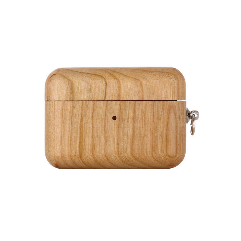 Compatible with Apple, Apple Bluetooth Headset With Wooden Shell Protective Cover