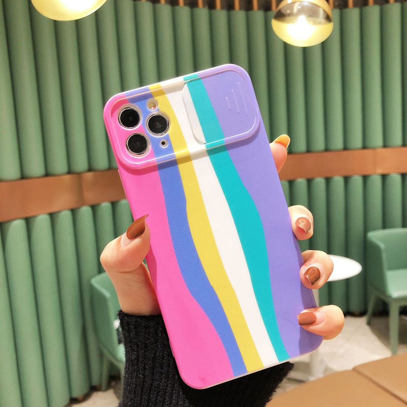 Slide Camera Retro Case Voor Protection Soft Silicone Cover
