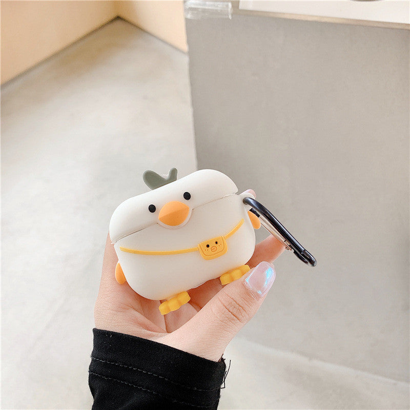 Compatible with Apple , Protective Cover Wireless Bluetooth Headset Shell Silicone