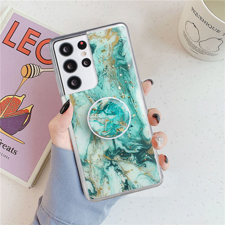 Gold Foil Marble Pattern For Mobile Phone Case