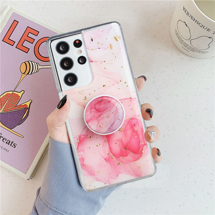 Gold Foil Marble Pattern For Mobile Phone Case