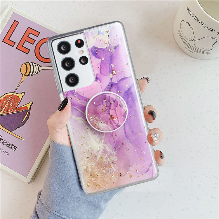 Gold Foil Marble Pattern For Mobile Phone Case