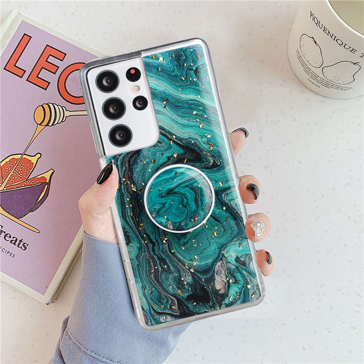 Gold Foil Marble Pattern For Mobile Phone Case