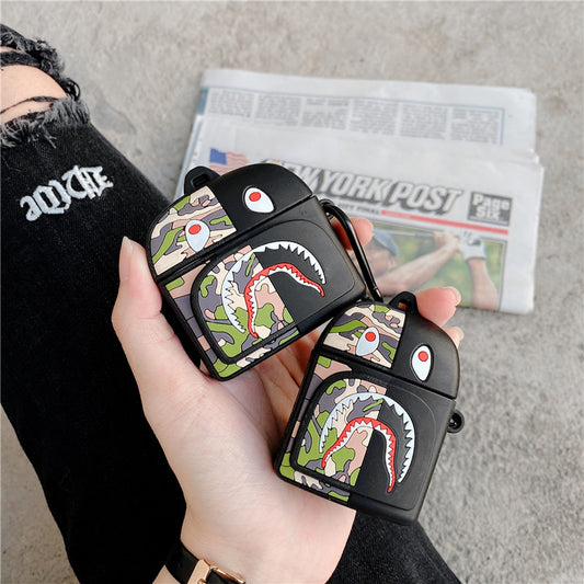 Compatible with Apple, Creative Soft Plastic Shell for Bluetooth Wireless Headset