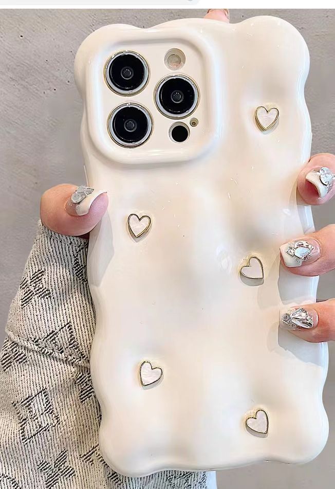 Solid Color Meteorite Pattern Phone Case Protective Sleeve