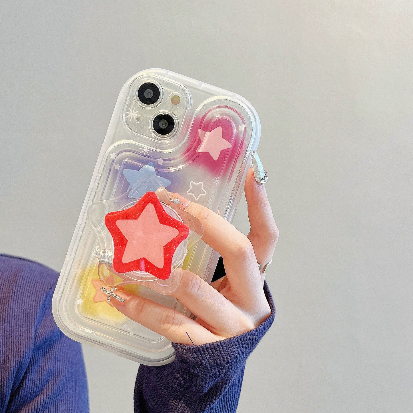 Blooming Color XINGX Bracket Phone Case
