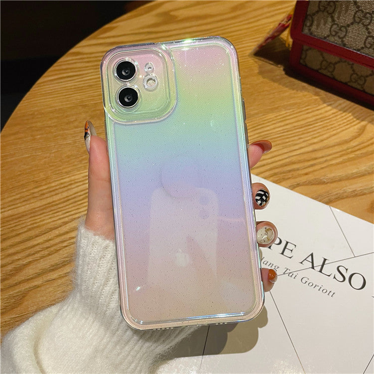 Colorful gradient transparent protective sleeve