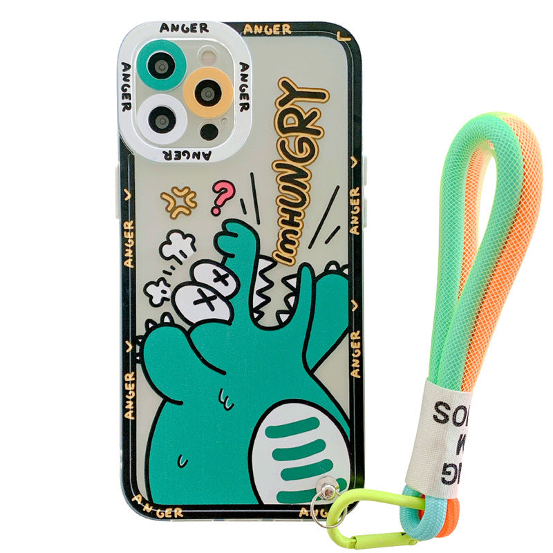Graffiti Girl Lanyard Phone Case