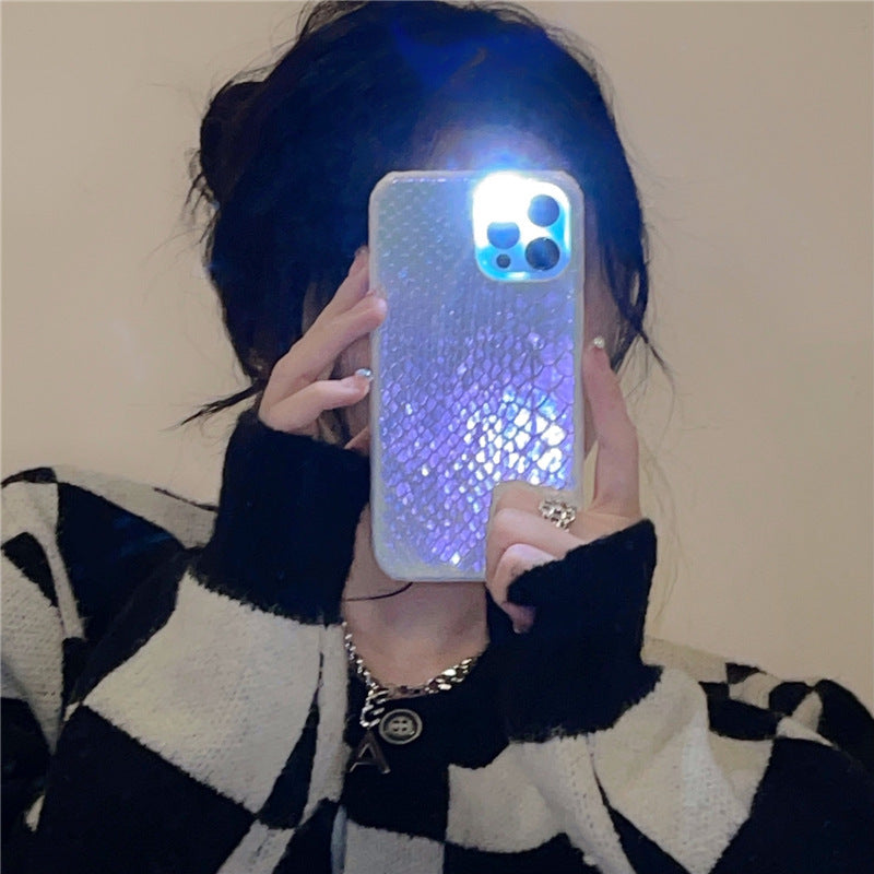 Colorful Personality Mermaid Color Silicone Phone Case