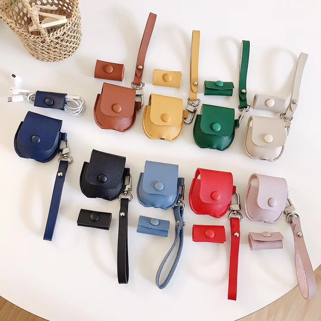 Wireless Bluetooth Headset With Lanyard Protective Cover