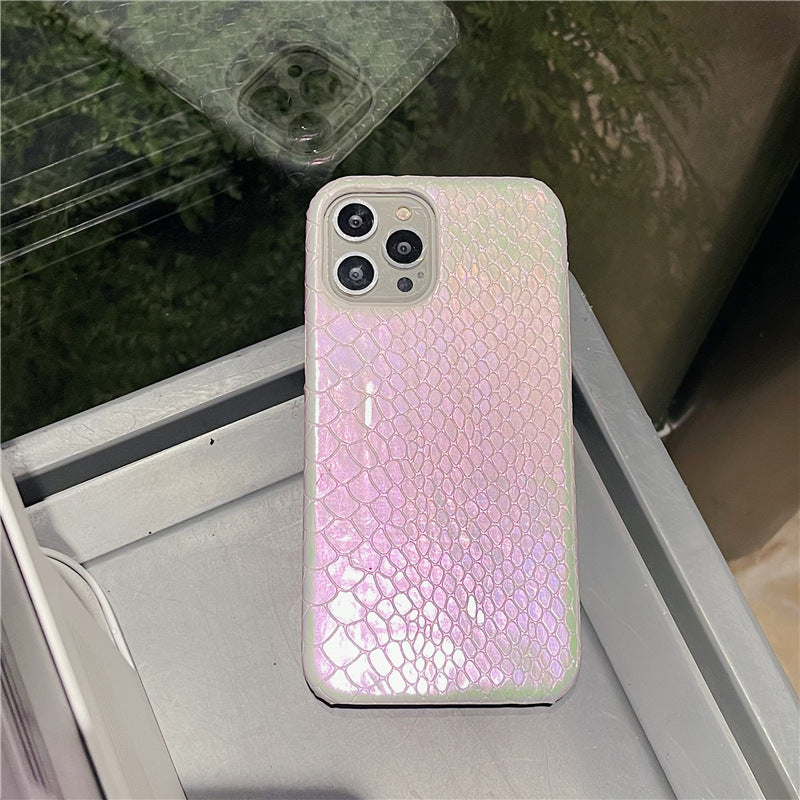Colorful Personality Mermaid Color Silicone Phone Case