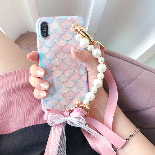 Pearl Messenger Lanyard Phone Case
