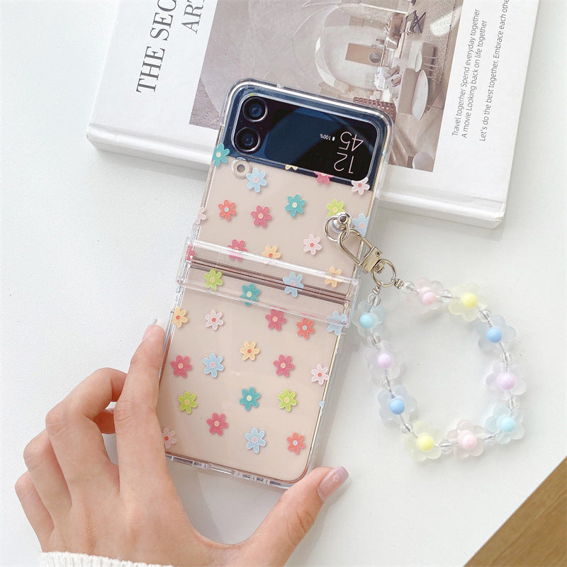 Transparent And Creative Folding Screen Phone Case