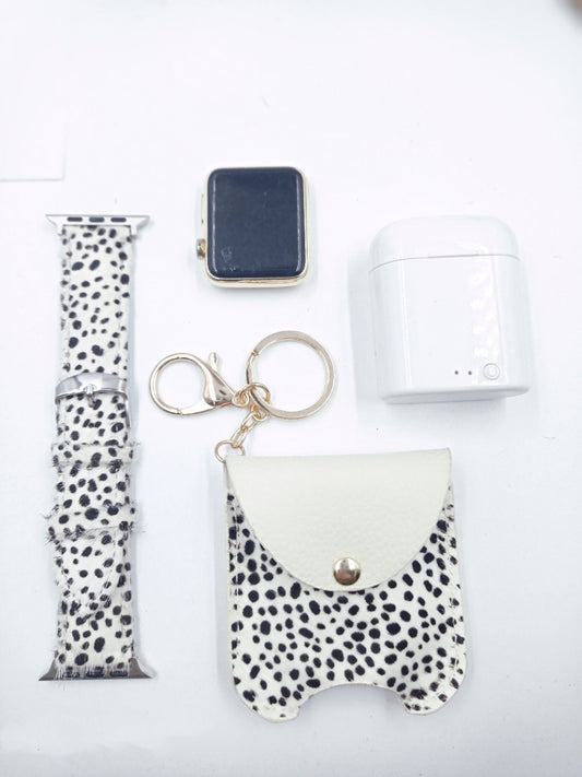 The First Layer Of Genuine Leather Apple Earphone Protective Shell