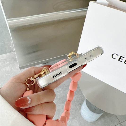 Korean Style Three-dimensional And Yellow Love Chain