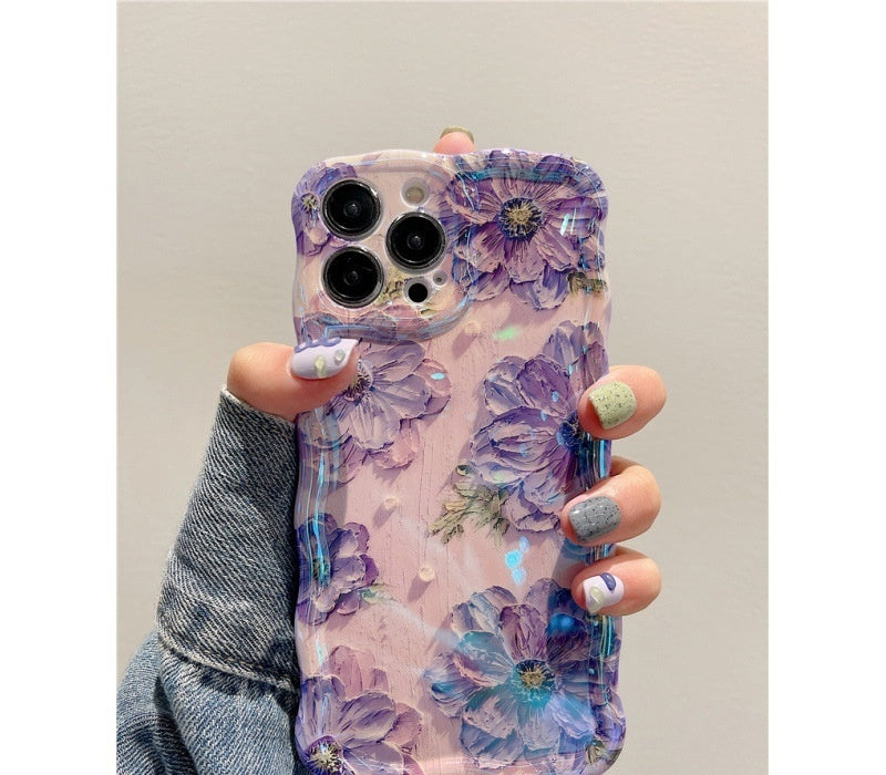 Art Oil Painting Flowers 15promax Phone Case