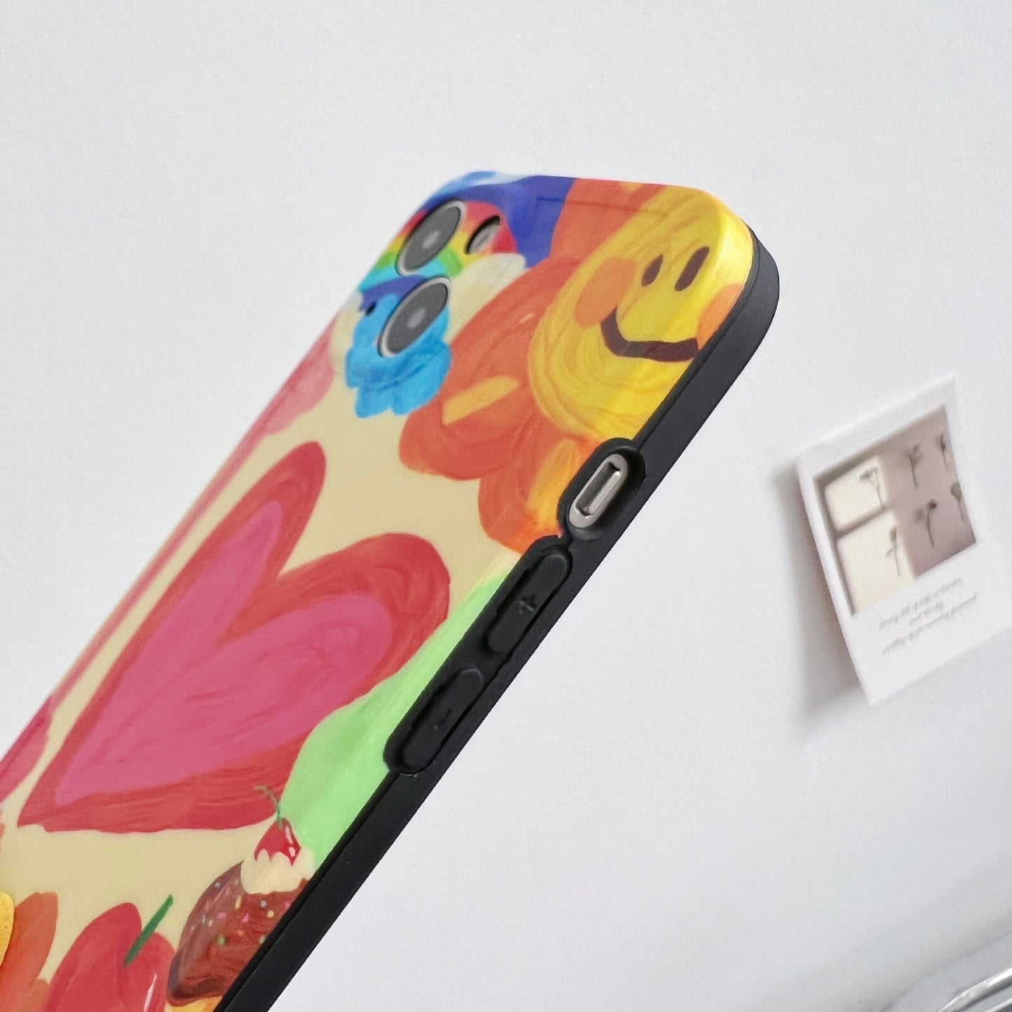 Graffiti Love Rainbow Crossbody New Creative Soft Shell