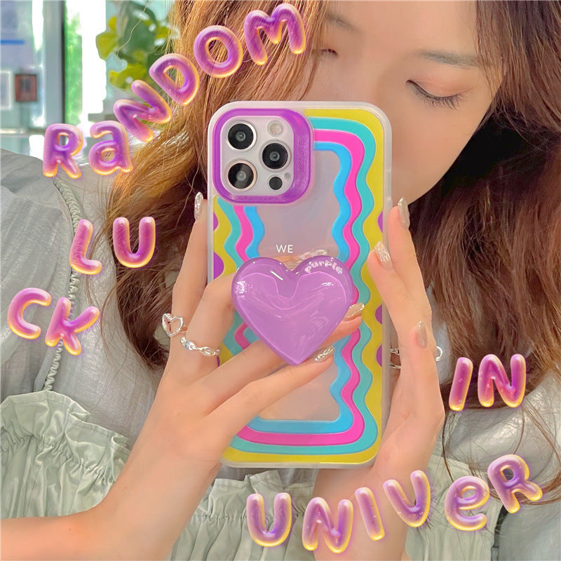 Laser Rainbow Letters For13 Phone Case