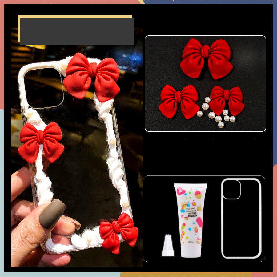 Handmade Cream Gel Phone Case DIY Material Pack