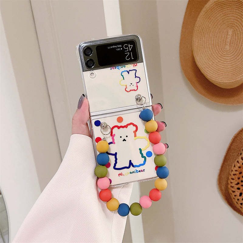Folding Screen Mobile Phone Case Personalized Cartoon