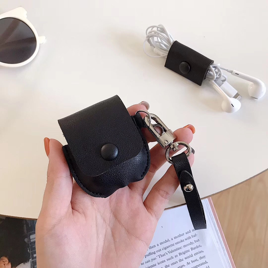 Wireless Bluetooth Headset With Lanyard Protective Cover