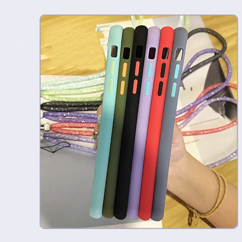 New Lanyard Simple Two-in-one Mobile Phone Case