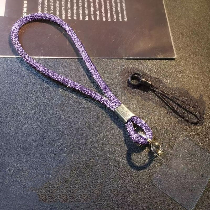 Mobile Phone Wrist Full Diamond Lanyard