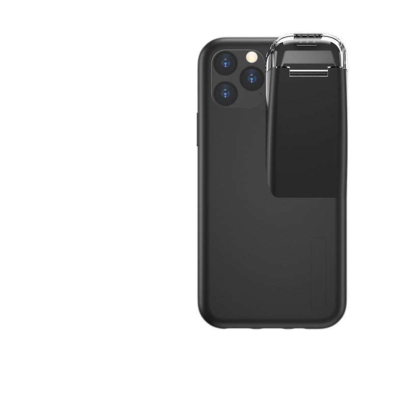 Phone Case With TWS Wireless Bluetooth Earphone Charging Compartment