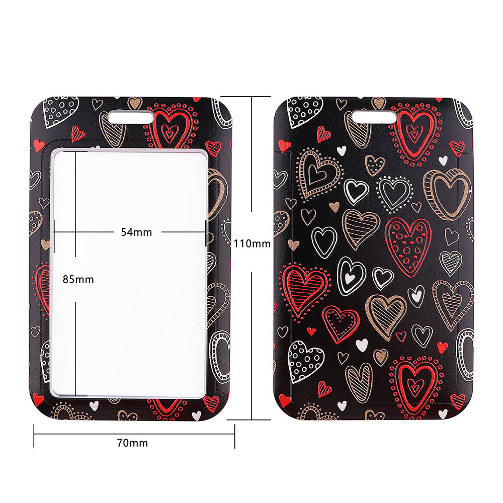 Heart Shaped Love Mobile Phone Lanyard Sleeve