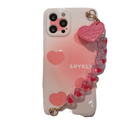 Gradient Love All-inclusive Phone Case