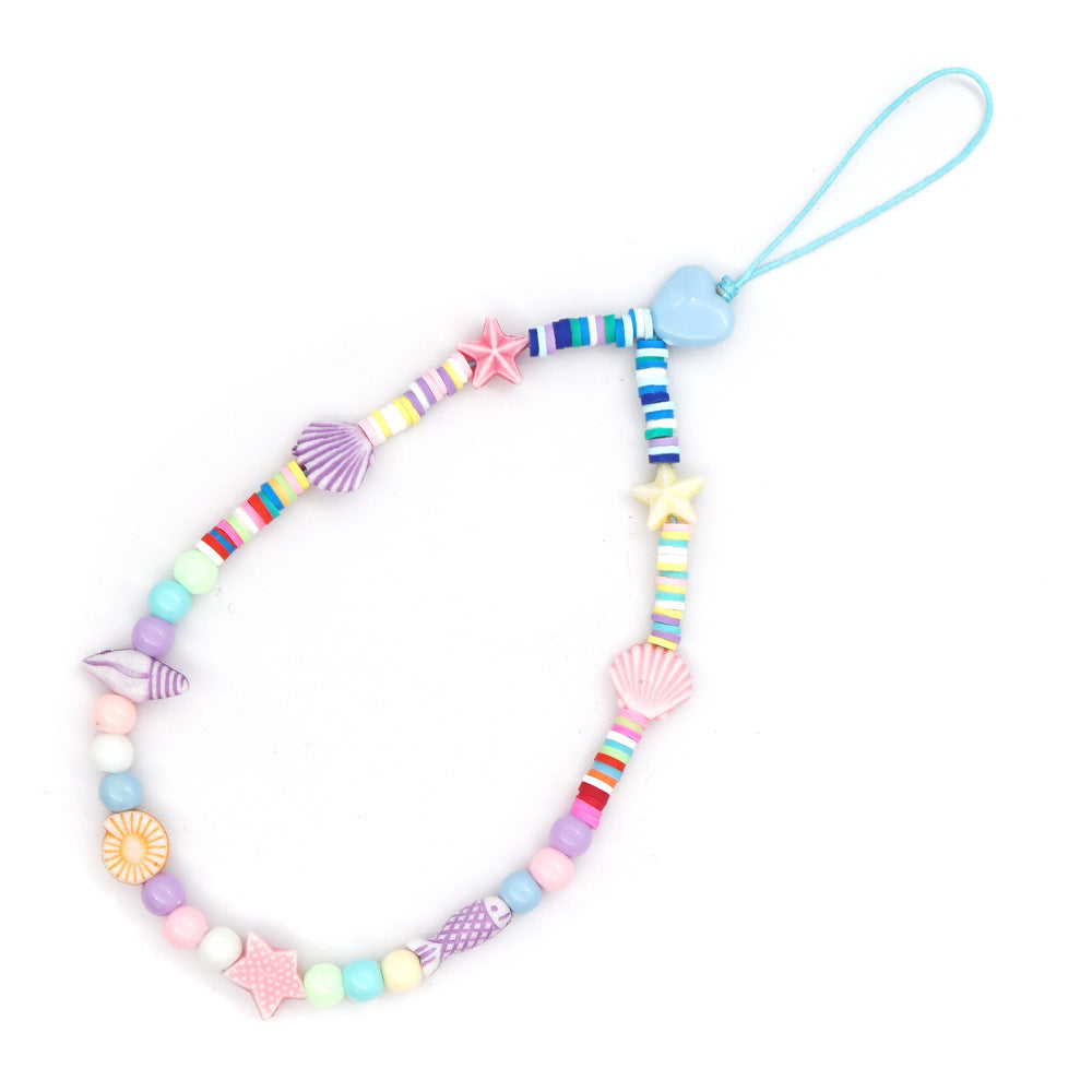 Simple Bohemian Style Mobile Phone Lanyard Acrylic