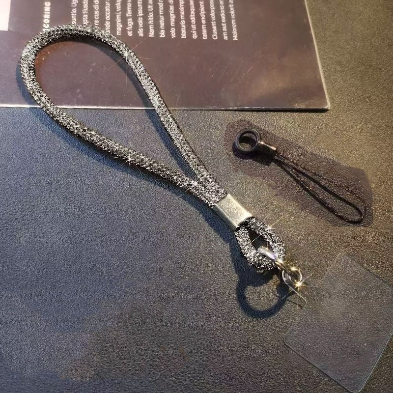 Mobile Phone Wrist Full Diamond Lanyard