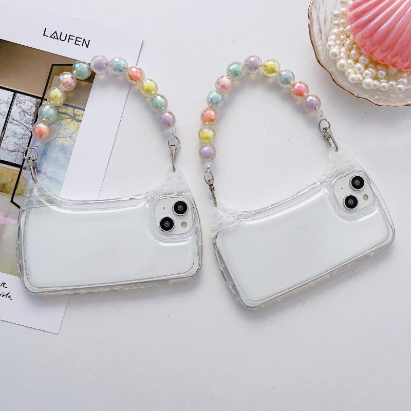 New Anti-fall Transparent Tote Bag Phone Case