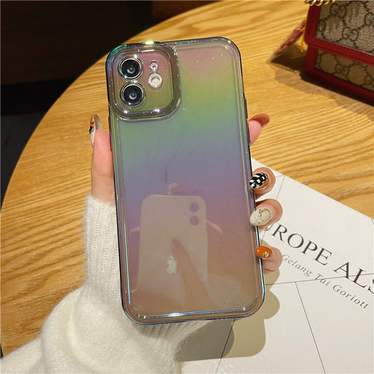 Colorful gradient transparent protective sleeve