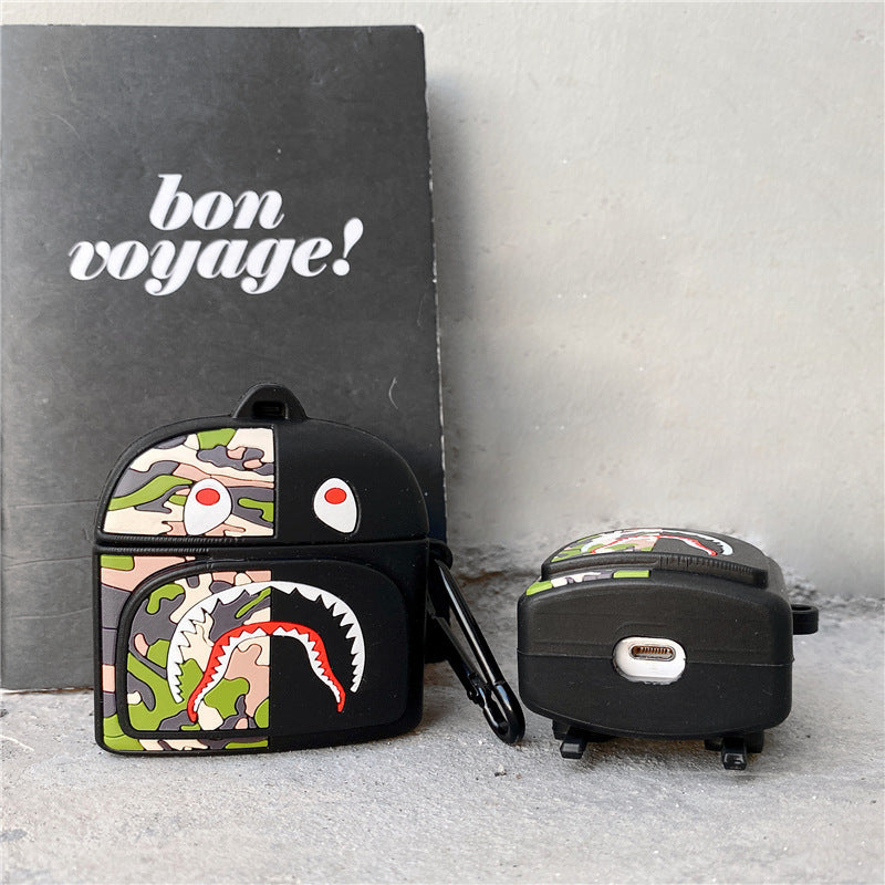 Compatible with Apple, Creative Soft Plastic Shell for Bluetooth Wireless Headset