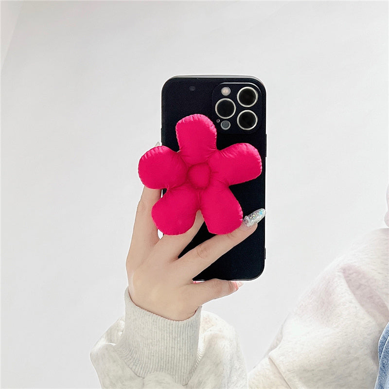 Rose Red Down Flower Suitable Mobile Phone Case