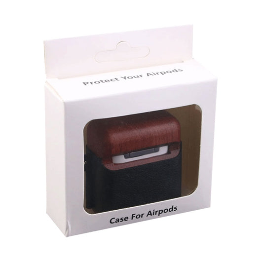 Wooden Bluetooth Earphone Case With Lanyard