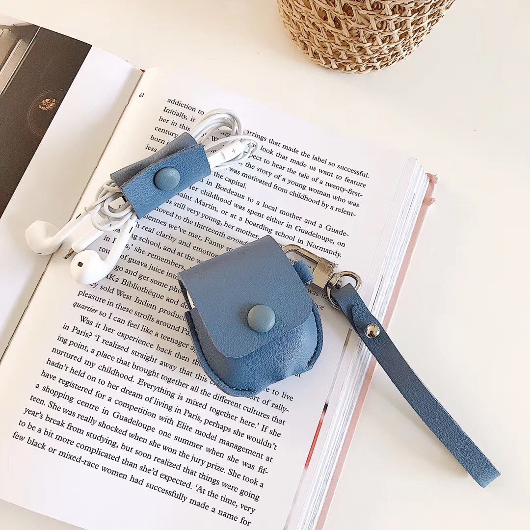 Wireless Bluetooth Headset With Lanyard Protective Cover